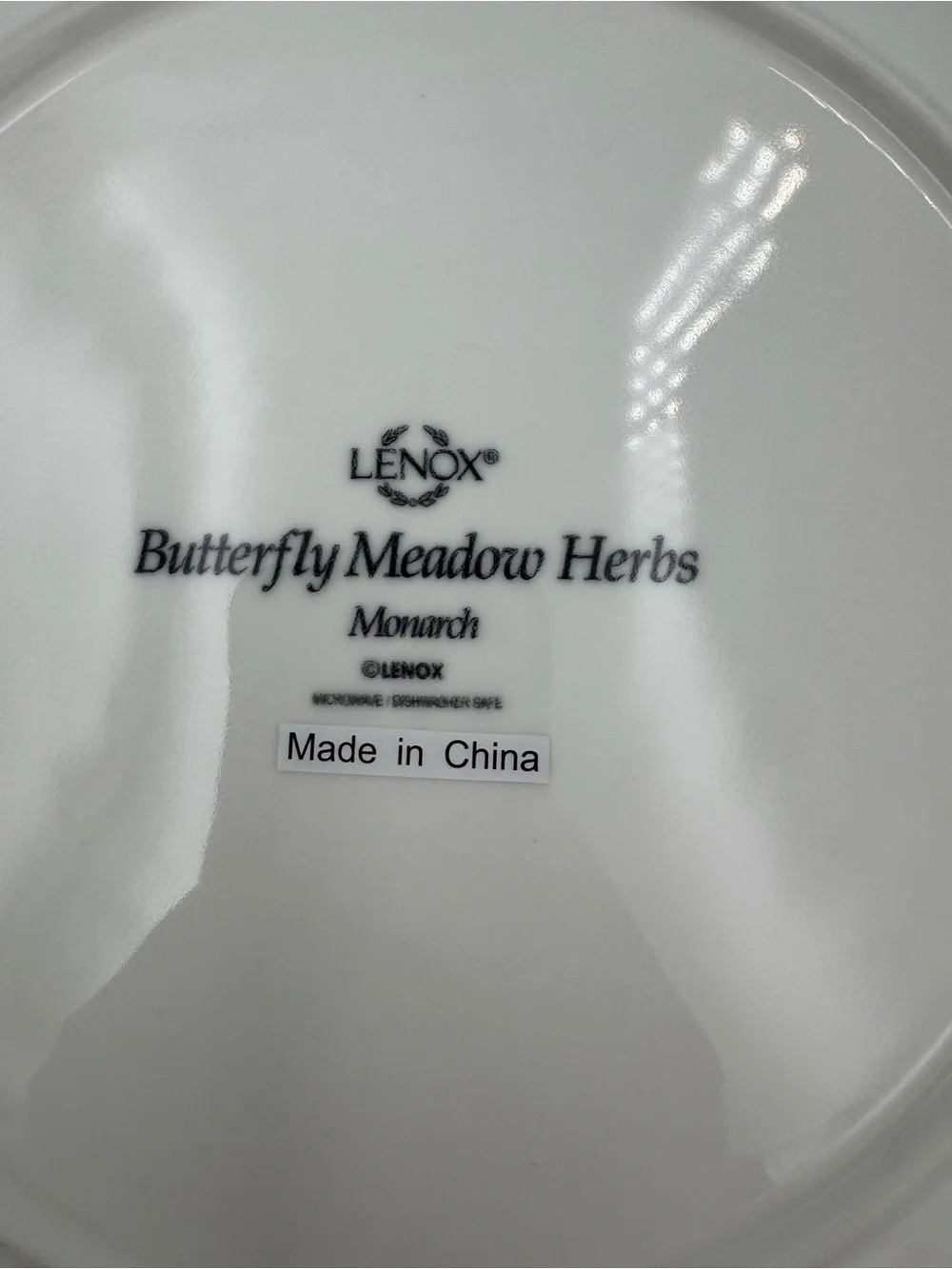 Lenox Butterfly Meadow Herbs Monarch 9-1/8